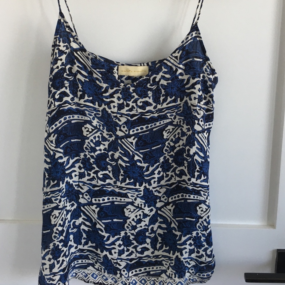 Natalie Martin Silk Top Sz M